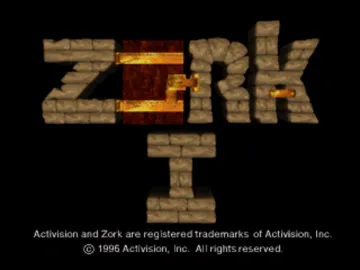 Zork I - The Great Underground Empire (JP) screen shot title